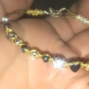 Gold and silver Bracelet